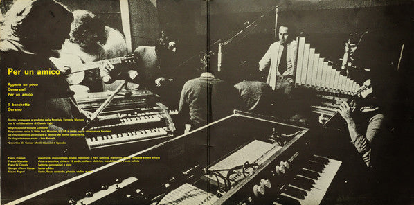 Premiata Forneria Marconi : Per Un Amico (LP, Album, Gat)