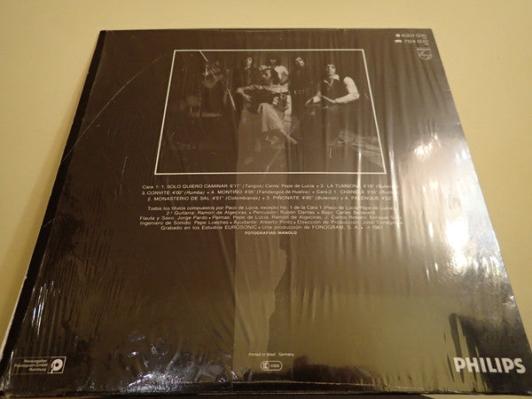 Paco De Lucía : Solo Quiero Caminar (LP, Album)