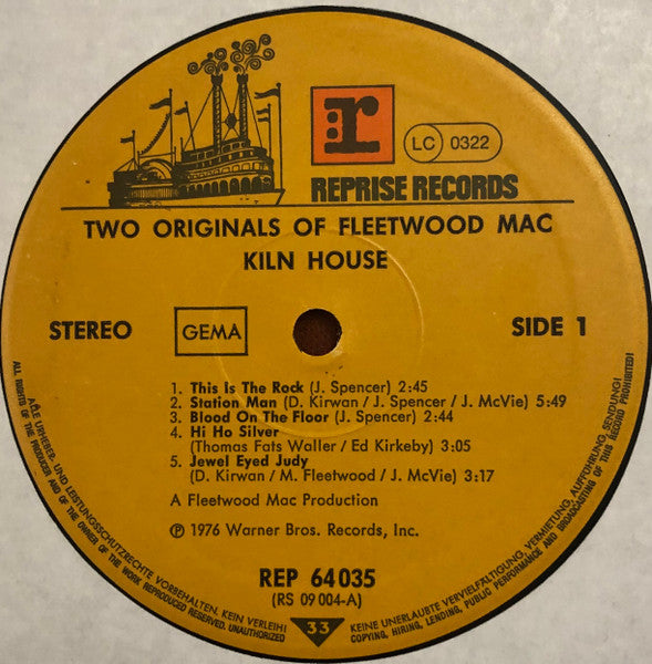Fleetwood Mac : 2 Originals Of Fleetwood Mac (2xLP, Comp, RE, All)