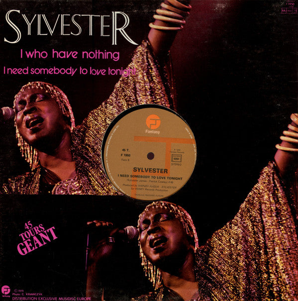 Sylvester : I Who Have Nothing (12", Maxi)