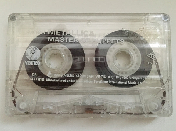 Metallica : Master Of Puppets (Cass, Album, RE)
