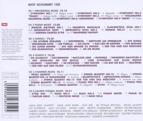 Various : Best Schubert 100 (6xCD, Comp)