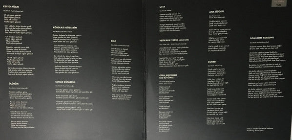 Edip Akbayram, Dostlar : 1985 (LP, Album, Ltd, Num, RE, Gat)