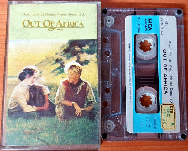 John Barry : Out Of Africa (Music From The Motion Picture Soundtrack) (Cass, Album)