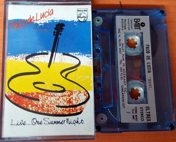 Paco De Lucia Sextet : Live... One Summer Night (Cass, Album)