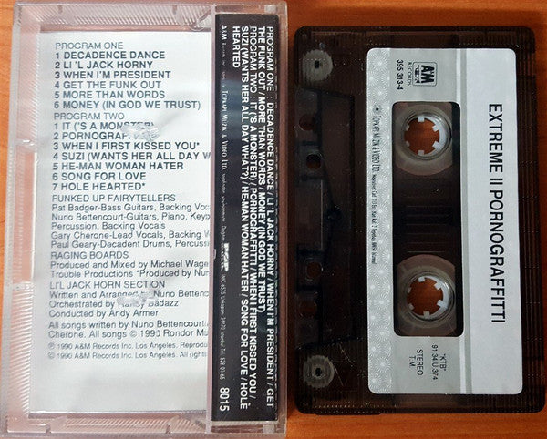 Extreme (2) : Extreme II : Pornograffitti (A Funked Up Fairytale) (Cass, Album)