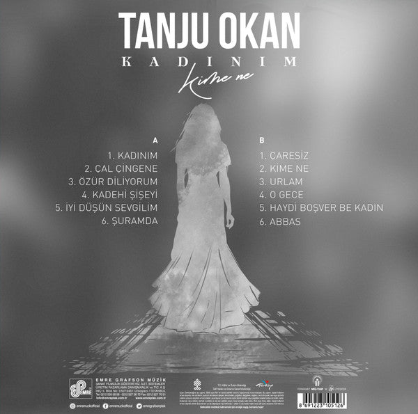 Tanju Okan : Kadınım (Kime Ne) (LP, Album, RE)
