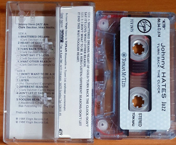 Johnny Hates Jazz : Turn Back The Clock (Cass, Album)