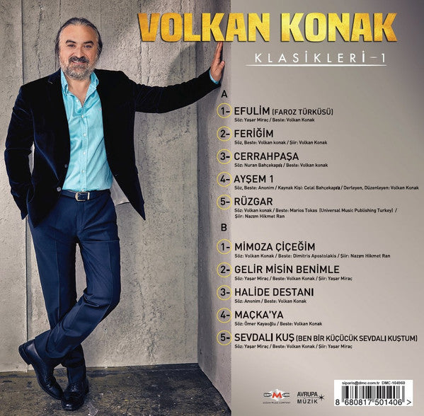 Volkan Konak : Klasikleri - 1 (LP, Comp, Gat)