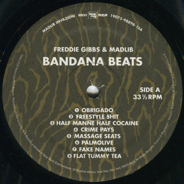 Freddie Gibbs & Madlib : Bandana Beats (LP, Album)