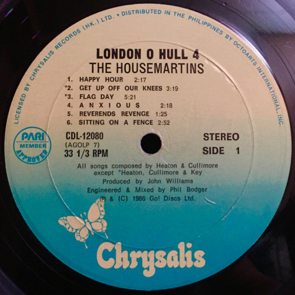The Housemartins : London 0 Hull 4 (LP, Album)