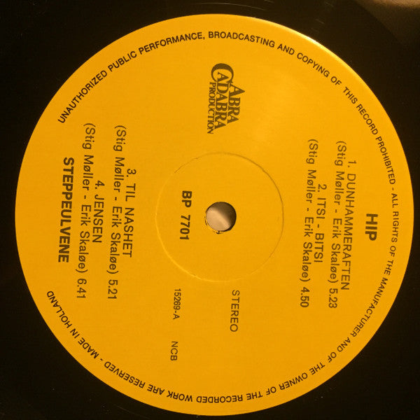 Steppeulvene : HIP (LP, Album, RE)