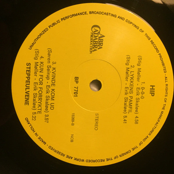 Steppeulvene : HIP (LP, Album, RE)