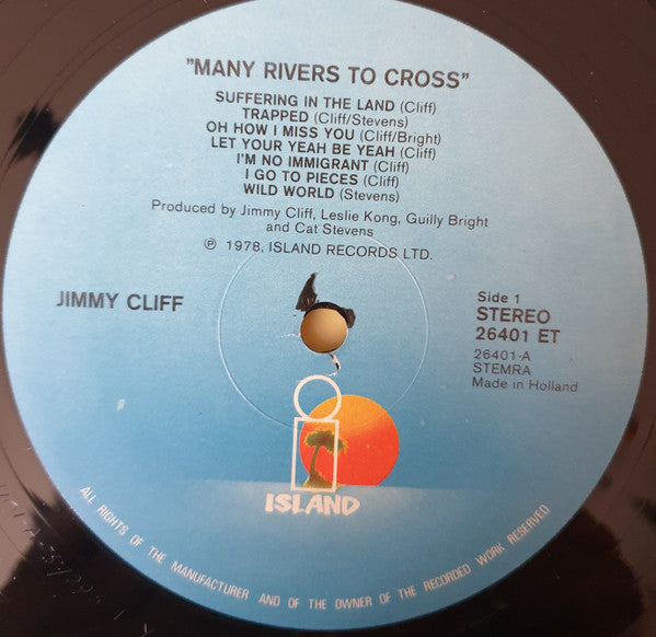 Jimmy Cliff : Many Rivers To Cross (LP, Comp)