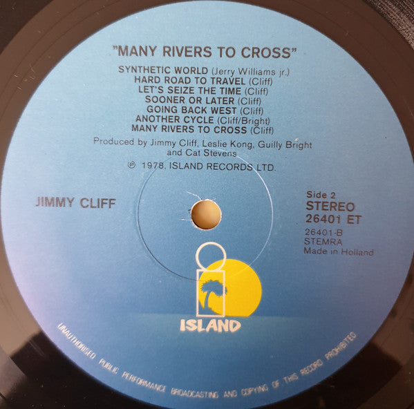 Jimmy Cliff : Many Rivers To Cross (LP, Comp)