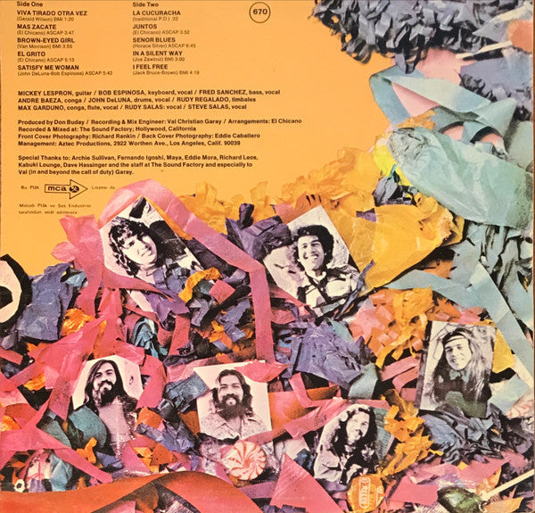 El Chicano : Celebration (LP, Album, RE)