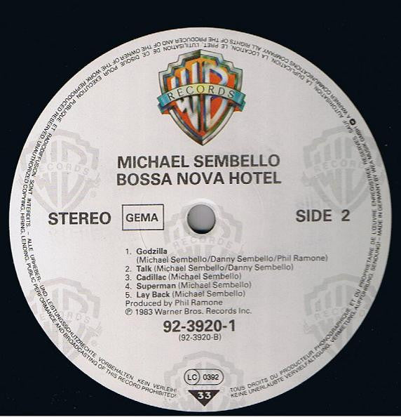 Michael Sembello : Bossa Nova Hotel (LP, Album)