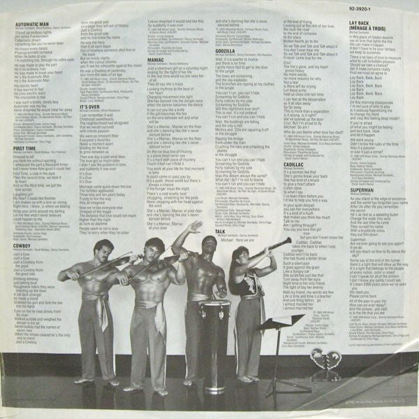 Michael Sembello : Bossa Nova Hotel (LP, Album)