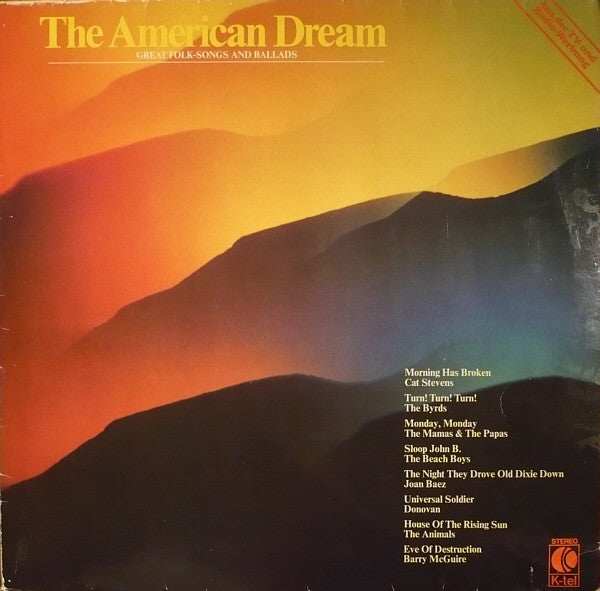 Various : The American Dream (Great Folk-Songs And Ballads) (LP, Comp, Mono)