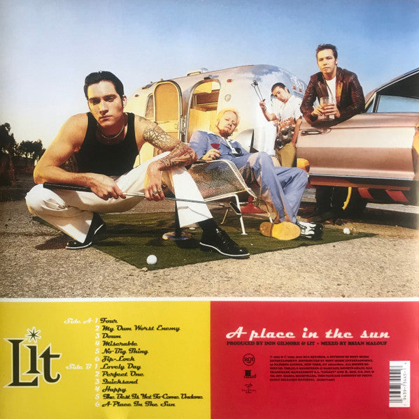 Lit : A Place In The Sun (LP, Album, RE, S/Edition, Ann)