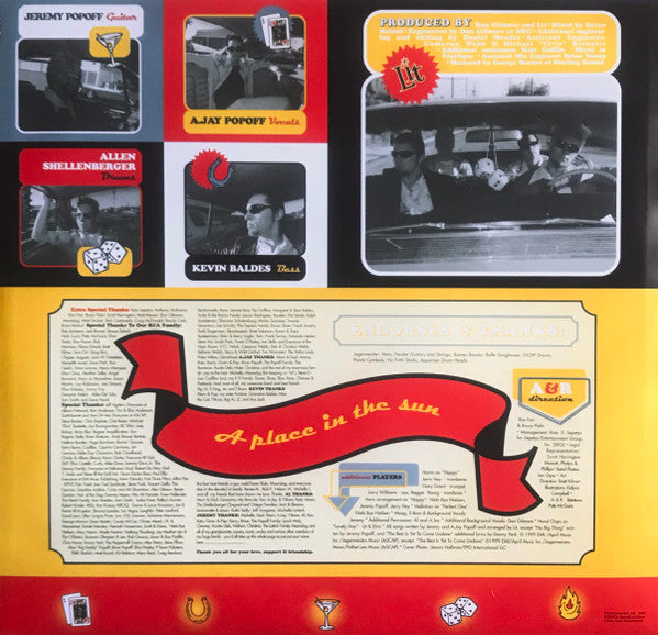 Lit : A Place In The Sun (LP, Album, RE, S/Edition, Ann)