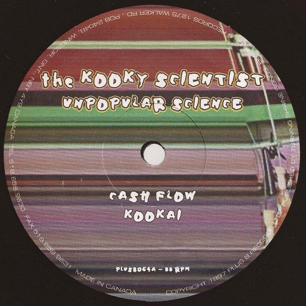 The Kooky Scientist : Unpopular Science (2x12", Album)