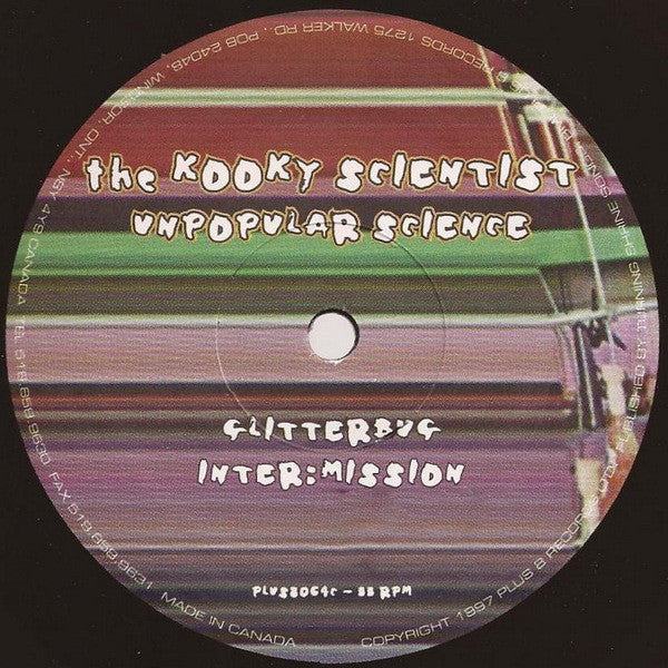 The Kooky Scientist : Unpopular Science (2x12", Album)