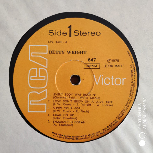 Betty Wright : Danger High Voltage (LP, Album)