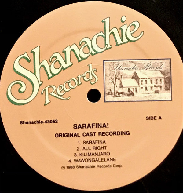 Mbongeni Ngema - Hugh Masekela : Mbongeni Ngema's Sarafina! (LP, Album)