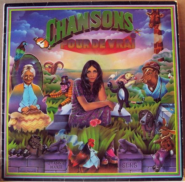 Jeanne-Marie Sens : Chansons Pour De Vrai (LP, Album)