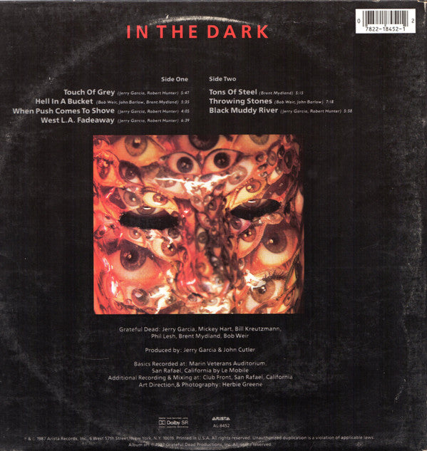 The Grateful Dead : In The Dark (LP, Album, Hau)