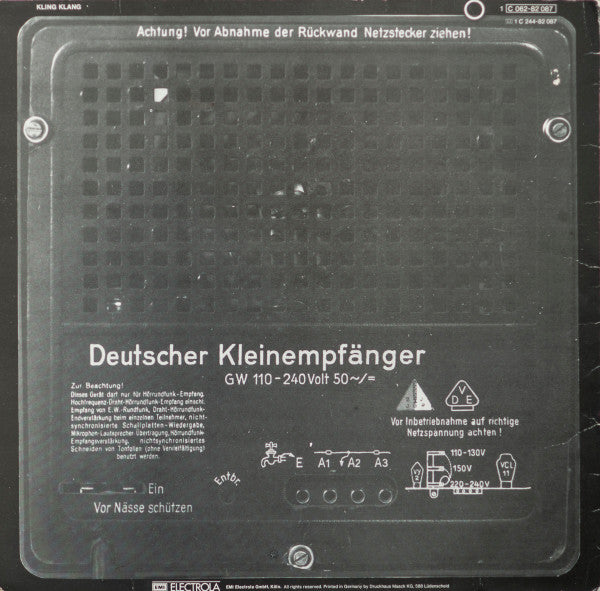 Kraftwerk : Radio-Aktivität (LP, Album)
