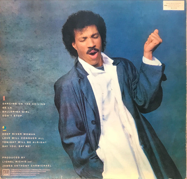 Lionel Richie : Dancing On The Ceiling (LP, Album)