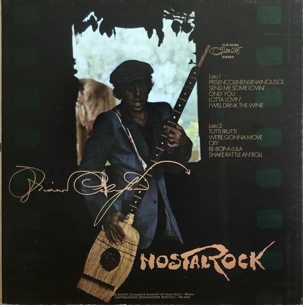 Adriano Celentano : Nostalrock (LP, Album, Tri)