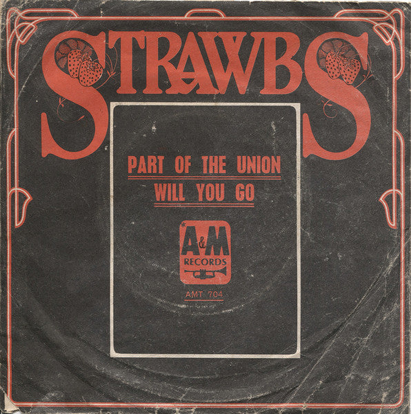 Strawbs : Part Of The Union  (7", Pic)