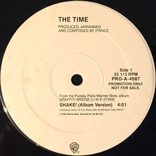 The Time : Shake! (12", Promo)