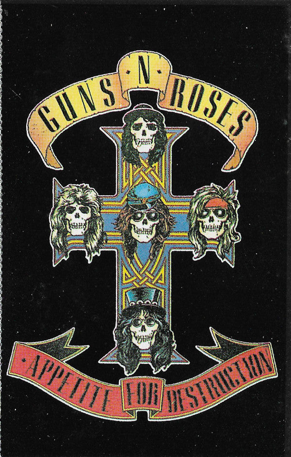 Guns N' Roses : Appetite For Destruction (Cass, Album, RE)