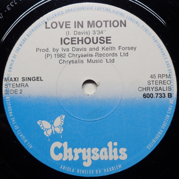 Icehouse : Hey' Little Girl (Special Club Mix) (12")
