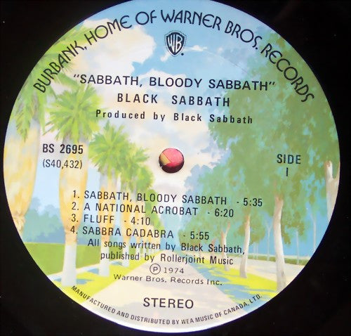 Black Sabbath : Sabbath Bloody Sabbath (LP, Album)