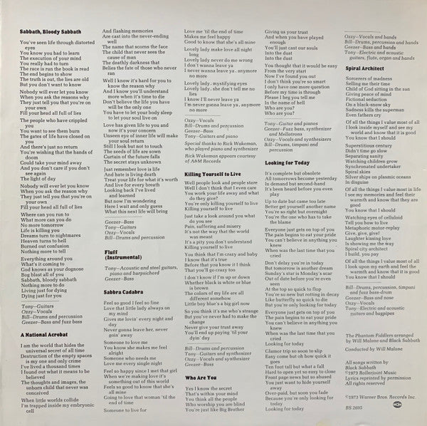 Black Sabbath : Sabbath Bloody Sabbath (LP, Album)