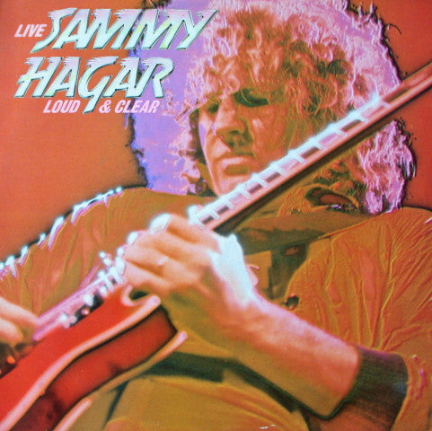 Sammy Hagar : Loud And Clear (LP, Album, Ltd, Red)