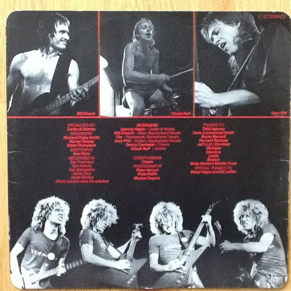 Sammy Hagar : Loud And Clear (LP, Album, Ltd, Red)