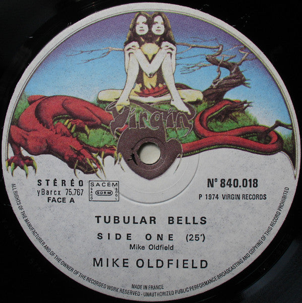 Mike Oldfield : Tubular Bells (LP, Album, RE)