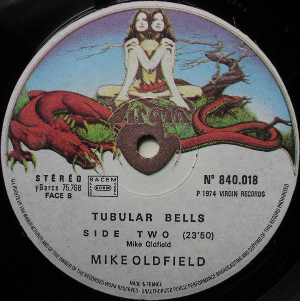 Mike Oldfield : Tubular Bells (LP, Album, RE)