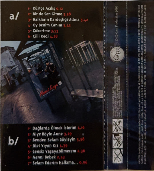 Ahmet Kaya : Biraz Da Sen Ağla (Cass, Album)