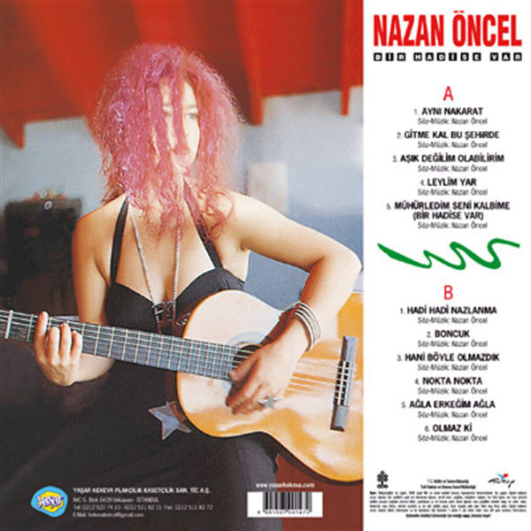 Nazan Öncel : Bir Hadise Var (LP, Album, RE, Yel)