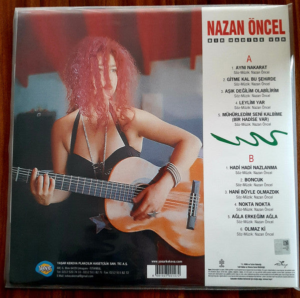 Nazan Öncel : Bir Hadise Var (LP, Album, RE, Yel)
