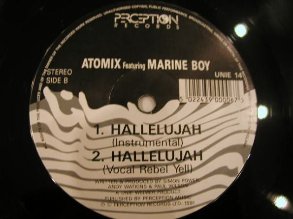 Atomix Featuring Marine Boy : S.T.K. (Eternal) (12", Bar)