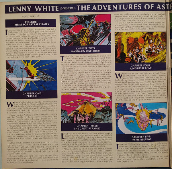 Lenny White : Presents The Adventures Of Astral Pirates (LP, Album, SP )
