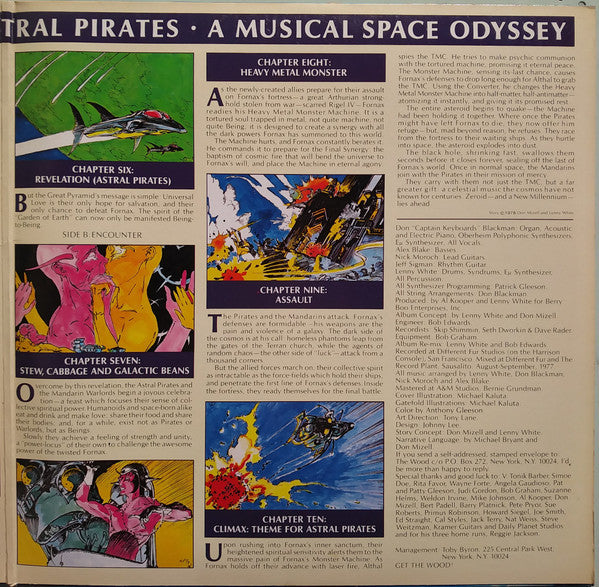Lenny White : Presents The Adventures Of Astral Pirates (LP, Album, SP )